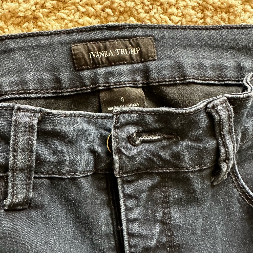Ivanka Tramp Skinny Jeans Dark Wash